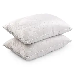 Двокамерна подушка Руно Soft Pearl 50х70 см сріблястий - мініатюра 6