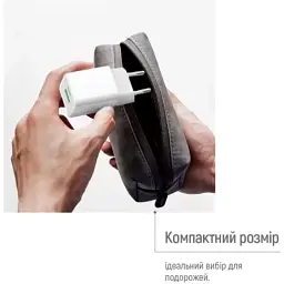 Зарядний пристрій ColorWay USB-C PD20W + 1xUSB QC4.0 white (CW-CHS062PD-WT) - мініатюра 10
