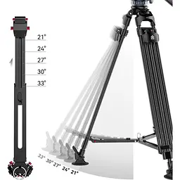 Штатив Ulanzi VideoFast T046 Aluminium [128352] - мініатюра 11