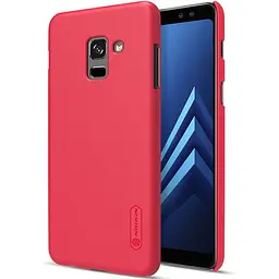 Чохол-накладка Nillkin Super Frosted Shield Samsung Galaxy A8 Plus 2018 SM-A730 Red - мініатюра 7