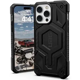 Оригінальний протиударний чохол UAG Monarch Pro MagSafe для iPhone 14 Pro (6.1") Carbon Black 114030114242 - мініатюра 10