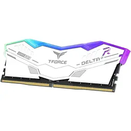 Модуль пам'яті DDR5 TEAM T-Force Delta α RGB 2x16GB 6000 MHz White (FF8D532G6000HC30DC01) [157803] - мініатюра 4