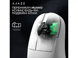Миша Ajazz AJ179 V2 Max White (AJ179-V2-MAX-W) - мініатюра 9