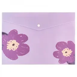 Папка-конверт Axent №1495-39-A A4 Lavender-4 на кнопці