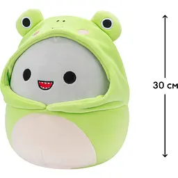 М'яка іграшка Squishmallows Акула Гордон 30 см (SQER00932) - мініатюра 4