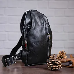 Чоловіча шкіряна сумка SHVIGEL 17,5х30х6 см sum0012470 - мініатюра 5