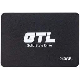 Твердотільний накопичувач SSD 240Gb GTL зелений Light SATA3 2.5" 3D TLC 550/500 МБ/с Bulk (GTLS240GBBL)