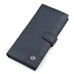 Чоловічий купюрник ST Leather 18365 (ST147) синій - мініатюра 4