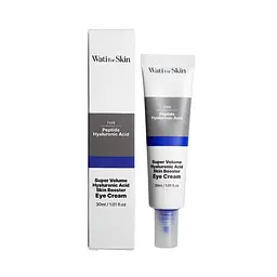 Крем-бустер WATI FOR SKIN для шкіри навколо очей Super volume Hyaluronic Acid з гіалуроновою кислотою 30 мл