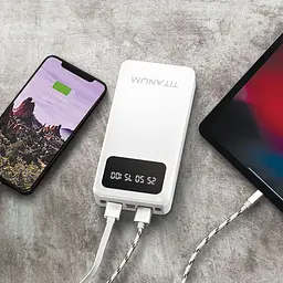 Повербанк Titanum OL03 White 30000 mAh (TPB-OL03-W) - мініатюра 5