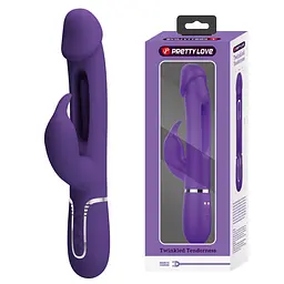 Вібратор PRETTY LOVE Kampas dark Purple PRETTY LOVE BW-500025-2 101623 - мініатюра 1