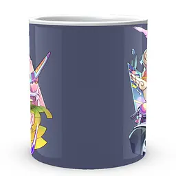 Кухоль GeekLand Неймовірні пригоди ДжоДжо JoJo's Bizarre Adventure Наранча та Джорно JJ 02.581 330 мл білий - мініатюра 2