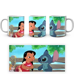 Кухоль GeekLand Lilo and Stitch Ліло і Стіч LS 02.17 330 мл білий - мініатюра 4