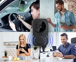 Бездротовий дверний відеодзвінок домофон Mini Doorbell - мініатюра 4
