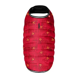 Курточка-накидка для собак Waudog Clothes, Супермен червоний, XXS