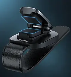 Автоутримувач для окулярів Baseus Platinum Eyewear Clip ACYJN-B01 на сонцезахисний козирок (Чорний) - мініатюра 8