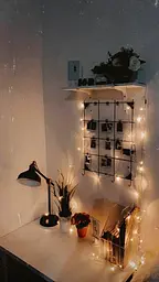 Світлодіодна гірлянда Leds нитка Крапля роси силікон 2 м 20 led батарейки АА - мініатюра 5
