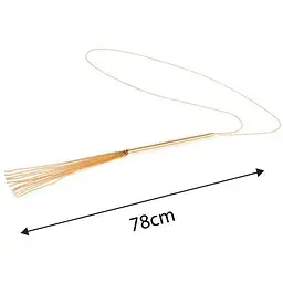 Ланцюжок-батіг на шию Bijoux Indiscrets Magnifique Necklace Whip - Gold - мініатюра 6