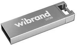 Флеш накопичувач USB 32Gb Wibrand Chameleon, сріблястий, USB 2.0 (WI2.0/CH32U6S)