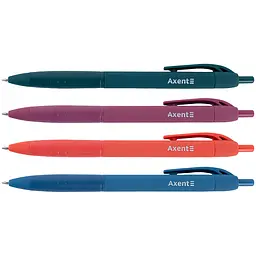 Набір ручок Axent Earth Colors кулькові автоматичні 24 шт. сині (AB1097-02-A) - мініатюра 2