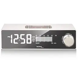 Годинник настільний з радіо Technoline WT483 White/Silver (WT483) - мініатюра 2