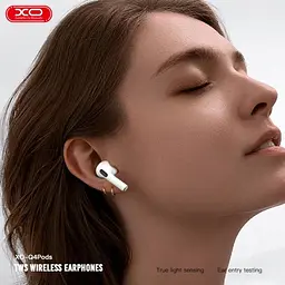 Навушники бездротові XO Q4 Pods bluetooth headset білі - мініатюра 3