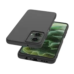 Силіконовий чохол BeCover для Motorola Moto G35 Black (712746) - мініатюра 4