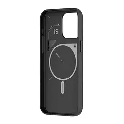 Еко чохол Aulumu A15 Vegan Leather Case Black для iPhone 15 Pro - мініатюра 5