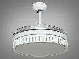 Люстра вентилятор-вентилятор LED Diasha A002, 28W, діаметр 120 см, для дому та офісу - мініатюра 3