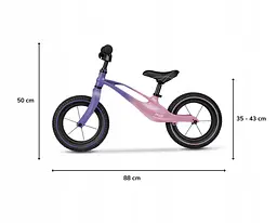 Біговел Lionelo Bart Air Pink Violet - мініатюра 2