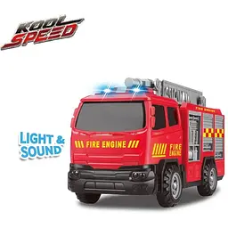 Машинка Kool Speed Пожежна інерційна зі світловими та звуковими ефектами (DHTFC10353) - мініатюра 2