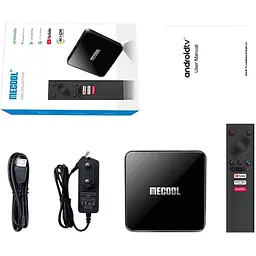 Смарт ТВ приставка Mecool KM3 4К 3840x2160 Android TV 10.0 (KM3 (464)_3499) - мініатюра 4