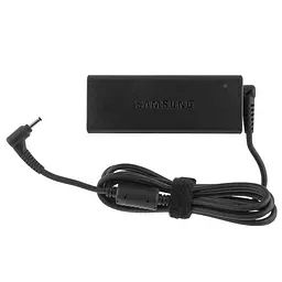 Блок живлення для ноутбука Samsung 19V, 2.1A, 40W, 3.0x0.8mm, Black, L-подібний роз'єм (Samsung Ultrabook Series 5, Chromebook Series 9) (PA-1400-14)