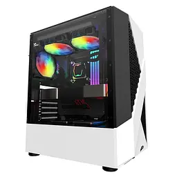 Корпус 1stPlayer F3-A-WH-4F1-PS-600FK-EU White 600W (F3-A-WH-4F1-PS-600FK-EU) 600 Вт - мініатюра 3