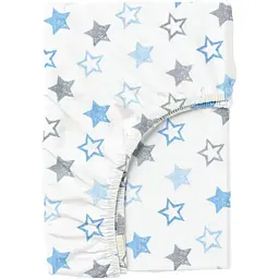 Простирадло на резинці Cosas CLEAR STARS CS1 80х160х20 см (StarsClGreyBlue-3139_80x160x20)