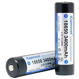 Акумулятор Keeppower Samsung Li-ion 18650 3400mAh (P1834C) із захистом