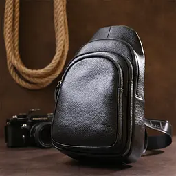 Чоловіча шкіряна сумка Vintage 17х31х7 см sum0020291 - мініатюра 6