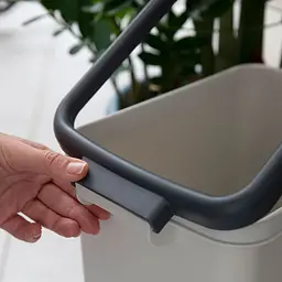 Відро для сміття MBM My Home 12 л сіре (BIN-02 12L GRAY) - мініатюра 12