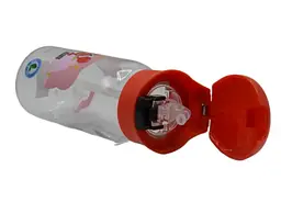 Пляшка для води Casno 400 мл KXN-1195 Червона (краб) з соломинкою (KXN-1195_Red) - мініатюра 7