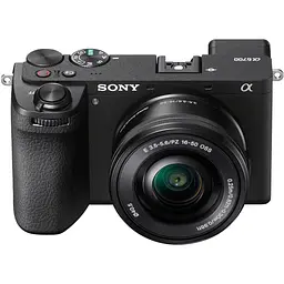 Бездзеркальний фотоапарат Sony Alpha A6700 Kit 16-50mm Black (ILCE6700LB.CEC) [94358] - мініатюра 2