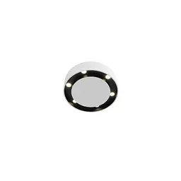 Стельова люстра Skarlat RSLC78072 6×1.5W WH+BK 4000K