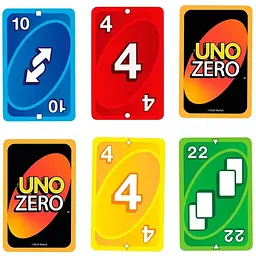 Карткова гра Uno Zero (JHH48) - мініатюра 3