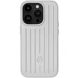 Чохол TPU+Metal Rimowa Style (AAA) для Apple iPhone 16 Pro (6.3") Silver