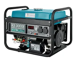 Генератор бензиновий Konner&Sohnen 2.6/3 кВт KS 3000E - мініатюра 3