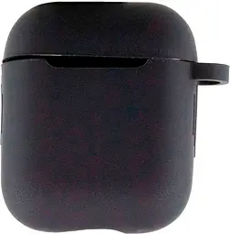 Чохол Silicone Case + Carabine для Apple AirPods Black [33954] - мініатюра 2