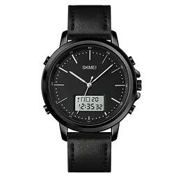 Наручний годинник Skmei 1652 Black White, 1652BKWT (17161) - мініатюра 2
