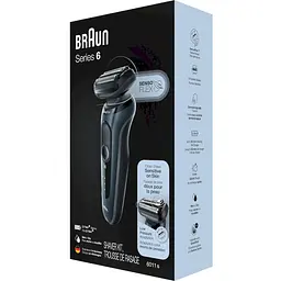 Електробритва Braun Series 6 61-N1000s black/black (6826907) - мініатюра 3