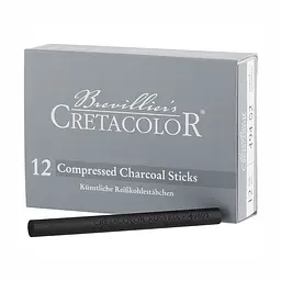 Вугілля пресоване Cretacolor 12 шт medium  - мініатюра 2