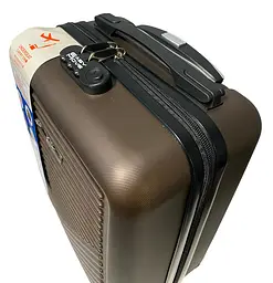 Валіза Easy Move 002 колір коричневий розмір міні XS 40x30x20 см - мініатюра 2