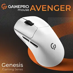 Миша GamePro Genesis Avenger White (GM096W) [144529] - мініатюра 5